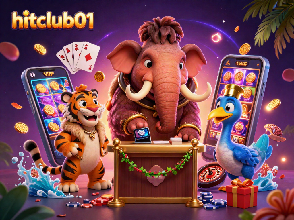 Experience thrilling casino action at hitclub01 with a majestic woolly mammoth bouncer and vibrant games.