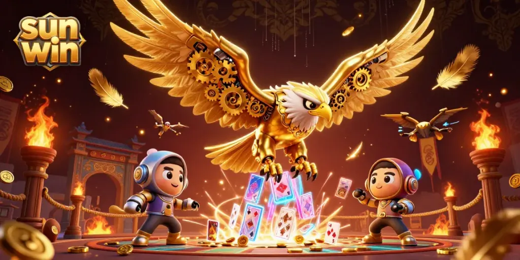 Engage in thrilling gameplay at sun win with immersive 3D casino action and dynamic characters.