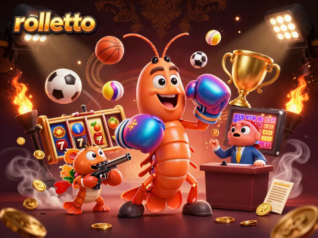 Bet big with rolletto as the mantis shrimp and friends celebrate huge jackpots!