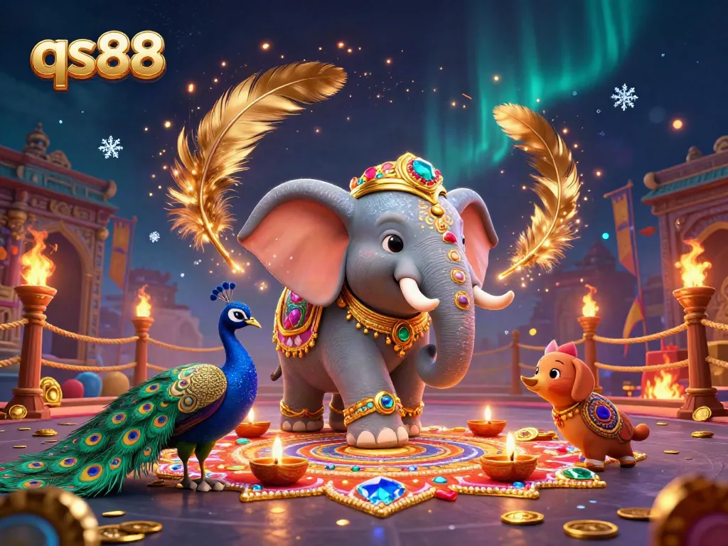 Experience thrilling gameplay with qs88, showcasing vibrant designs and lucrative opportunities in a dynamic casino setting.