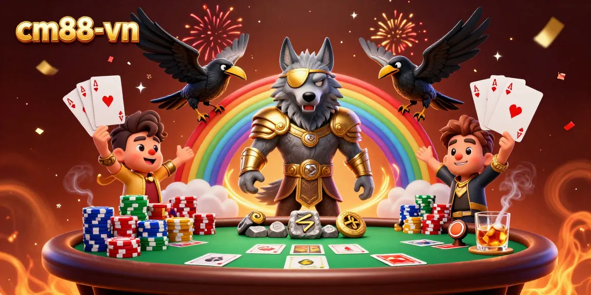 Experience the thrilling world of cm88-vn with dynamic poker action, vibrant visuals, and rich gaming elements.