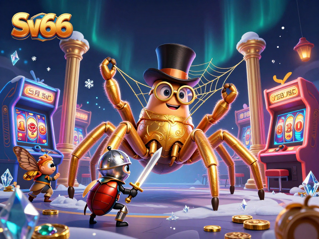 Experience thrilling gameplay at Sv66 with captivating characters and vibrant casino graphics.