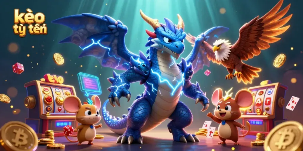 Engage with the kèo trực tuyến experience through thrilling 3D casino visuals featuring vibrant elements.
