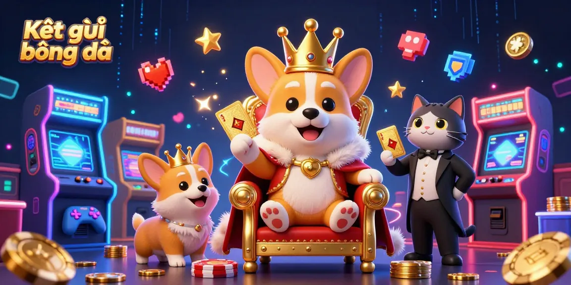 Engage in Kết quả bóng đá excitement with vibrant 3D corgi and poker themes at the online casino.
