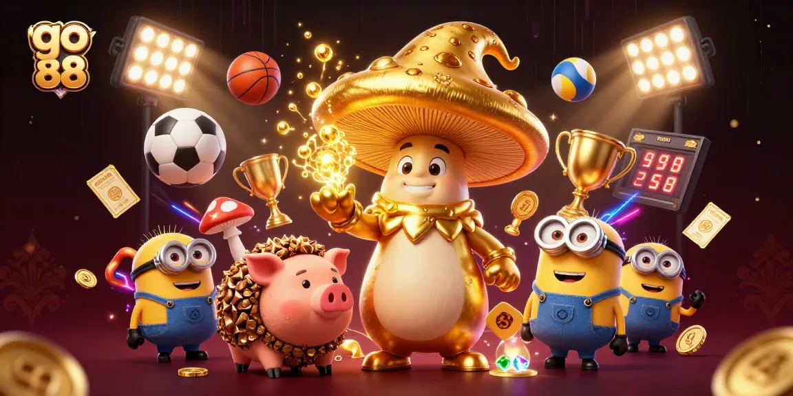 Win big with go 88 as a golden mushroom wizard transforms the casino landscape