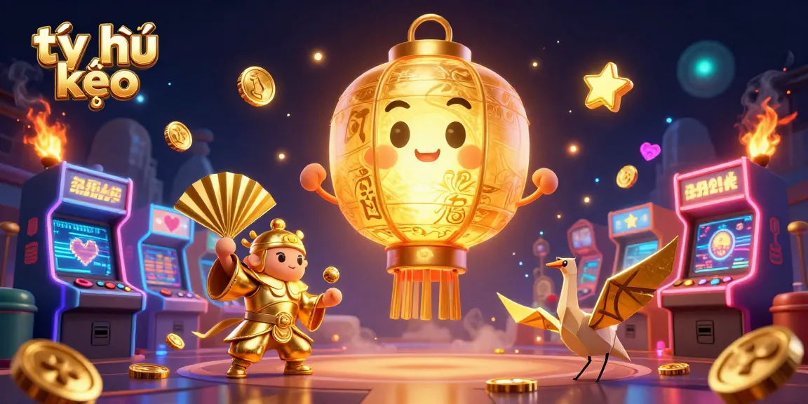 Experience the excitement of tỷ lệ kèo with a vibrant 3D casino scene featuring engaging characters and game elements.