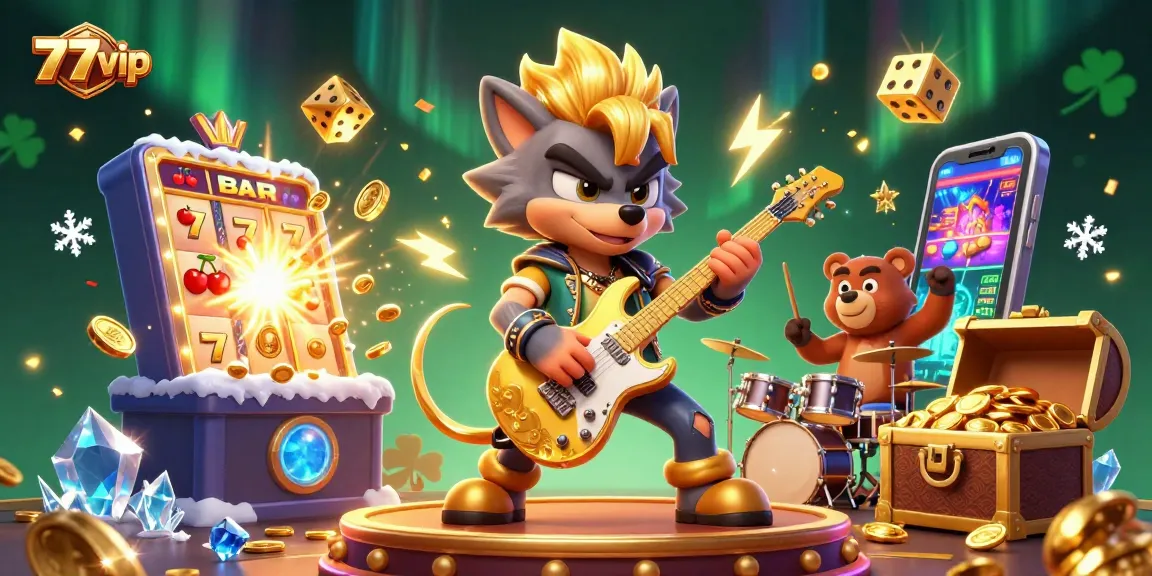 Play thrilling games at 777vip, where cartoon characters bring excitement to the casino experience.